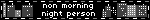 nonmorning person
